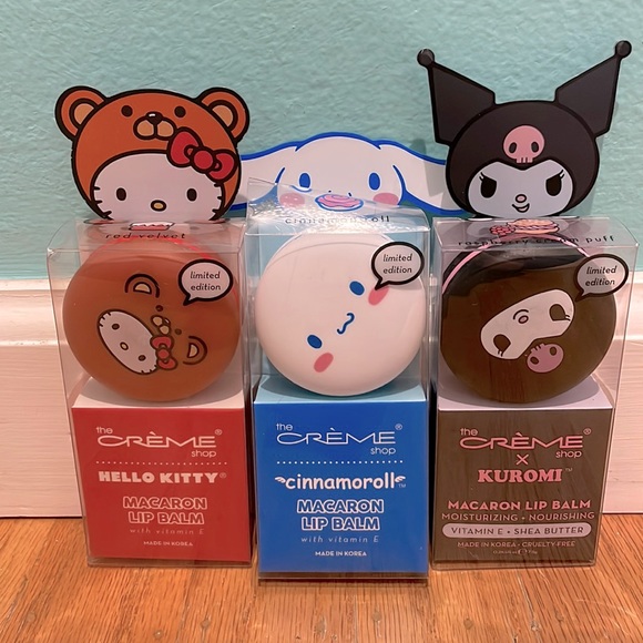 the creme shop Makeup Nib The Crme Shop Cute Macaron Lip Balm Hello